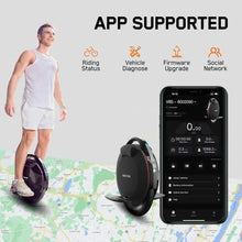 Load image into Gallery viewer, Gadgets: Original INMOTION V8S Electric Unicycle. 35km/h Speed 70KM Range 72V 728Wh Battery 1000W Motor Smart EUC Wheel