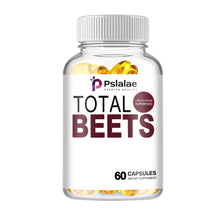 Load image into Gallery viewer, Fitness: Total Beet Supplement - Promotes Nitric Oxide Circulation and Cardiovascular Dilation - 60 Capsules