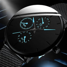 Load image into Gallery viewer, Watches: 2025 Mens Luxury Watches. Business Casua.l Ultra Thin Stainless Steel. Quartz.