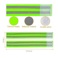 Load image into Gallery viewer, Safety Wear: Reflective Bands. Elastic Arm, Wrist, or Ankle Straps.
