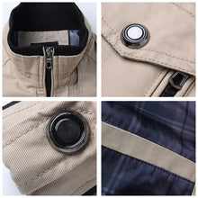 Load image into Gallery viewer, Coats / Jackets: Bomber Style Jacket. Casual Windbreaker. Spring, Autumn. Light Winter. Slim Styling. Various Colors.