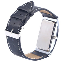 Load image into Gallery viewer, Watches Top Luxury LED Digital Date Rectangle Dial Faux Leather Strap Wrist Watch montre homme мужские часы