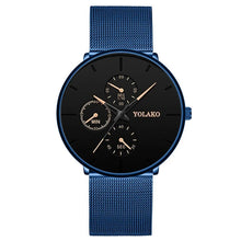 Load image into Gallery viewer, Watches: 2025 Mens Luxury Watches. Business Casua.l Ultra Thin Stainless Steel. Quartz.