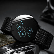 Load image into Gallery viewer, Watches: 2025 Mens Luxury Watches. Business Casua.l Ultra Thin Stainless Steel. Quartz.