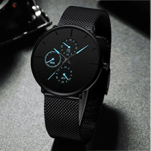Load image into Gallery viewer, Watches: 2025 Mens Luxury Watches. Business Casua.l Ultra Thin Stainless Steel. Quartz.