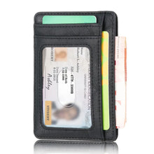 Load image into Gallery viewer, Gadgets / RFID: by THINKTHENDO. Slim RFID Blocking Leather Wallet. Various Colors