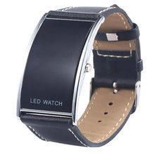 Load image into Gallery viewer, Watches Top Luxury LED Digital Date Rectangle Dial Faux Leather Strap Wrist Watch montre homme мужские часы