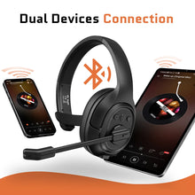Load image into Gallery viewer, Gadgets / Communications: EKSA H1 Dynamic Wireless Headphones. Trucker Bluetooth Headset. Noise Cancelling.