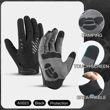Cargar imagen en el visor de la galería, Guantes: de MTX. Conducción / Deporte. Dedos completos. Pantalla táctil. Transpirables. Excelente ajuste. Costuras reflectantes.