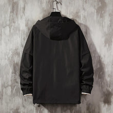Load image into Gallery viewer, Coats / Jackets: Loose Streetwear, Casual Outwear. Hip Hop Styled. Pullover Windbreaker. Black or Yellow/
