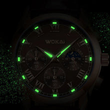 將圖片載入圖庫檢視器 Wristwear / WAtches: Luxury Styled Watch. Business Styling. Leather. Quartz.