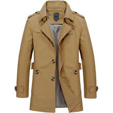Load image into Gallery viewer, Coats / Jackets: Off Duty Long Windbreaker. Trench Coats. Streetwear and Dinner Out