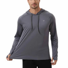 Load image into Gallery viewer, Shirts: Long Sleeve Hoodie Shirts. Rash Guard. Quick Dry. Lightweight.