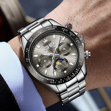 Load image into Gallery viewer, Watches: by OLEVS. Chronograph. Mechanical. Waterproof. Eye Appeal.. VArious stylings