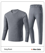 Load image into Gallery viewer, Safety: Thermal Heated Underwear. Winter Warm. MAle and Female sizes. Multi-reas Heating. Electric Heated Equipment