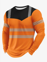 Load image into Gallery viewer, Safetywear: Casual Work Wear Men's T-Shirts. Longsleeve.
