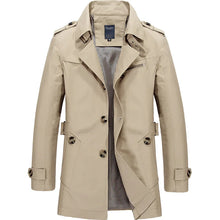 Load image into Gallery viewer, Coats / Jackets: Off Duty Long Windbreaker. Trench Coats. Streetwear and Dinner Out
