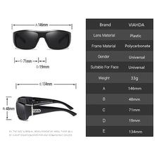 Cargar imagen en el visor de la galería, Gafas: de VIAHDA. Polarizadas. UV400. Gran Estilo. Varios Colores