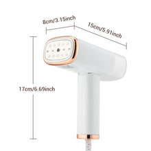 Load image into Gallery viewer, Gadget: Garment Steamer: 130ml / 1000W. Handheld. Fast-Heat. Travel / Portable.