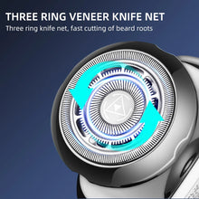 Load image into Gallery viewer, Grooming: Head Shaver. 5 in 1 - Electric Razor for Bald Heads, Nose Trimmer, Sideburns Clipper, Waterproof.
