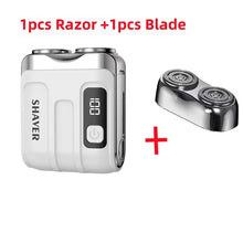 Load image into Gallery viewer, Gadgets / Grooming: Mini Electric SMART Shaver. Digital Display. Dual Blade. Rechargeable