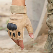Load image into Gallery viewer, Gloves: Half Fingered. Tactical Styling. Knuckle Protection, Various Colors