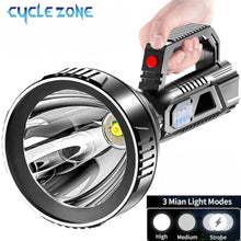 Load image into Gallery viewer, Gadget: Rechargeable Flashlight Portable Searchlight Handheld Lighting Night Work Light Emergency lights Fishing Lantern Camping Lamp