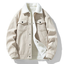 Load image into Gallery viewer, Coats / Jackets: Warm Corduroy Coat. Thick Fleece Lining. Various Colors.