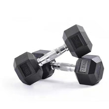 將圖片載入圖庫檢視器 Fitness: 1Pcs Dumbbell. Choose 2.5KG-20KG. Rubber Encased Strength Training. Note: SHIPPING COST