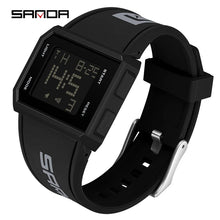 Load image into Gallery viewer, Watches: by SANDA. Outdoor Rugged. LED Digital Watch. 5Bar. Waterproof.