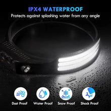 Load image into Gallery viewer, Gadgets: COB LED Headlamp. Built-in Battery, USB Rechargeable. Head Flashlight.