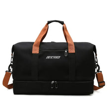 Load image into Gallery viewer, Travel Bags: Multi-Use. Travel. Gym/ Fitness. Overnighter. Shoulder / Crossbody Strap. Waterproof. Various Colors