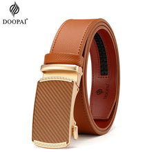 Load image into Gallery viewer, Pants / Belts: Leather Waist Strap. Automatic Buckle. High Quality.