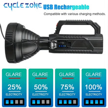 Load image into Gallery viewer, Gadget: Rechargeable Flashlight Portable Searchlight Handheld Lighting Night Work Light Emergency lights Fishing Lantern Camping Lamp