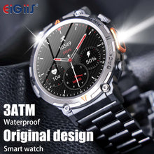 Load image into Gallery viewer, Watches: by EIGIIS. Smart Sport Watch. Digital or Analog styled. Waterproof to 3Atmos. Bluetooth. Calling. Health Monitor and Flashlight. Various Models.