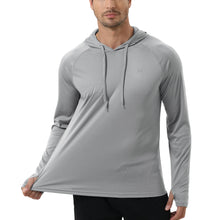 Load image into Gallery viewer, Shirts: Long Sleeve Hoodie Shirts. Rash Guard. Quick Dry. Lightweight.