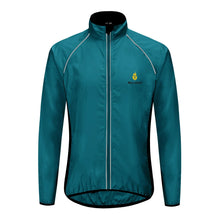Load image into Gallery viewer, Safety Wear: by WolfBike. Reflective Jacket. Lightweight, Wind and Water Resistant. Long Sleeve. Various Colors.