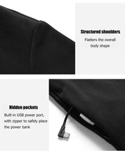 Load image into Gallery viewer, Safety: Thermal Heated Underwear. Winter Warm. MAle and Female sizes. Multi-reas Heating. Electric Heated Equipment