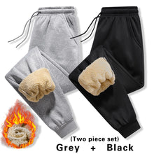 Load image into Gallery viewer, Pants: Thick Fleece Casual Pant. Warm Lamb Sweatpants.