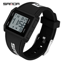 Load image into Gallery viewer, Watches: by SANDA. Outdoor Rugged. LED Digital Watch. 5Bar. Waterproof.