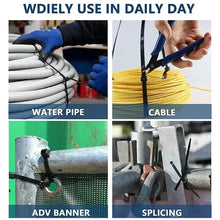 Load image into Gallery viewer, Gadget: Zip Ties Bundle. 1000/100Pcs Nylon Cable Ties. Self-locking. Adjustable. VArious Bundles.