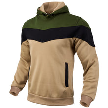 Load image into Gallery viewer, Coats / Jackets: Patchwork Hoodie. Fleece Thermal Hooded Sweatshirt. Various Colors.