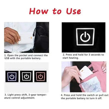 Load image into Gallery viewer, Coats / Jackets: Electric Heated Jackets. 9 Heated Zones USB Heating.