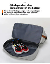 Load image into Gallery viewer, Travel Bags: Multi-Use. Travel. Gym/ Fitness. Overnighter. Shoulder / Crossbody Strap. Waterproof. Various Colors