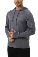 Load image into Gallery viewer, Shirts: Long Sleeve Hoodie Shirts. Rash Guard. Quick Dry. Lightweight.