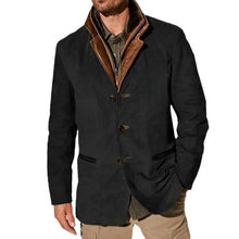 Load image into Gallery viewer, Coats / Jackets: Vintage Solid Single-Breasted. Lapel Jackets Male Casual. Dinner or Outdoors.