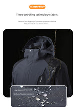 Load image into Gallery viewer, Coats / Jackets: by Tucano. 3-in-1 Jacket. Men and Women Sizes. Autumn and Winter Fleece-lined. Thick Jacket