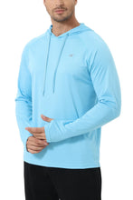 Load image into Gallery viewer, Shirts: Long Sleeve Hoodie Shirts. Rash Guard. Quick Dry. Lightweight.