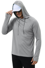Load image into Gallery viewer, Shirts: Long Sleeve Hoodie Shirts. Rash Guard. Quick Dry. Lightweight.