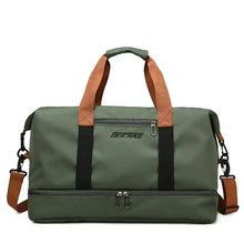 Load image into Gallery viewer, Travel Bags: Multi-Use. Travel. Gym/ Fitness. Overnighter. Shoulder / Crossbody Strap. Waterproof. Various Colors